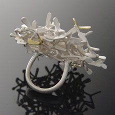 Flying Seeds ring back view KUO r       